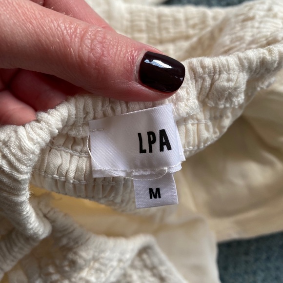 LPA White Ruffled Tank Top - Picture 7 of 7